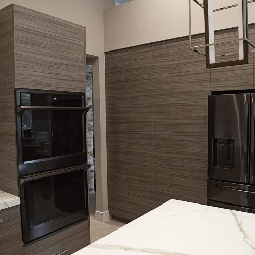 Modern High-Gloss & Textured Kitchen Cabinets Florida